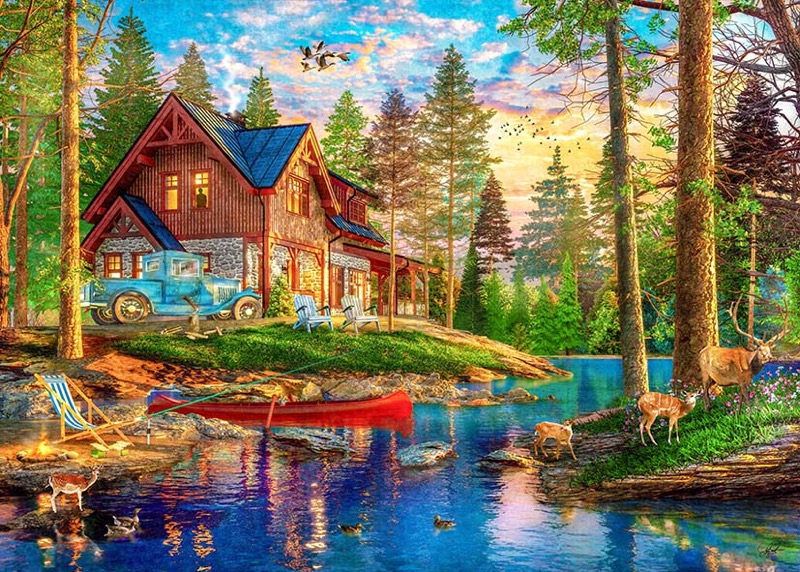 Summer Cabin Retreat