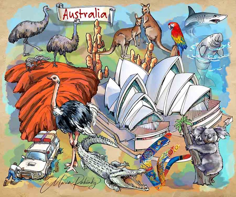 Australia Collage