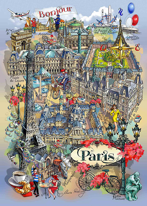 Paris Collage