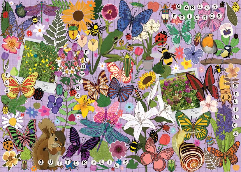 Garden Friends Scrapbook