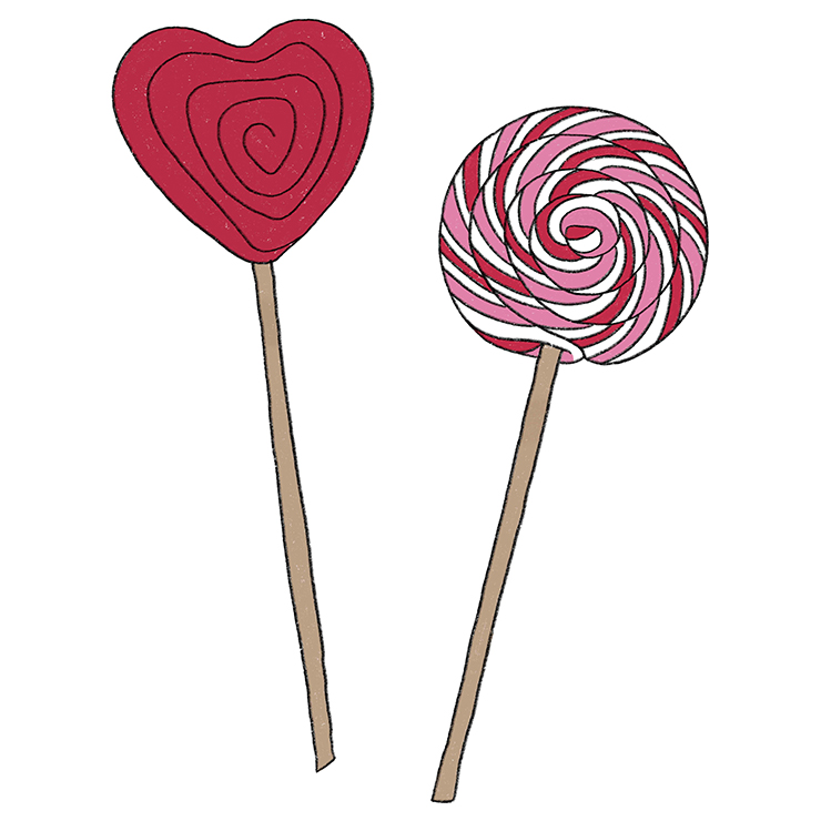 Valentines Lollipops