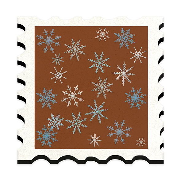 Snowflakes Stamp