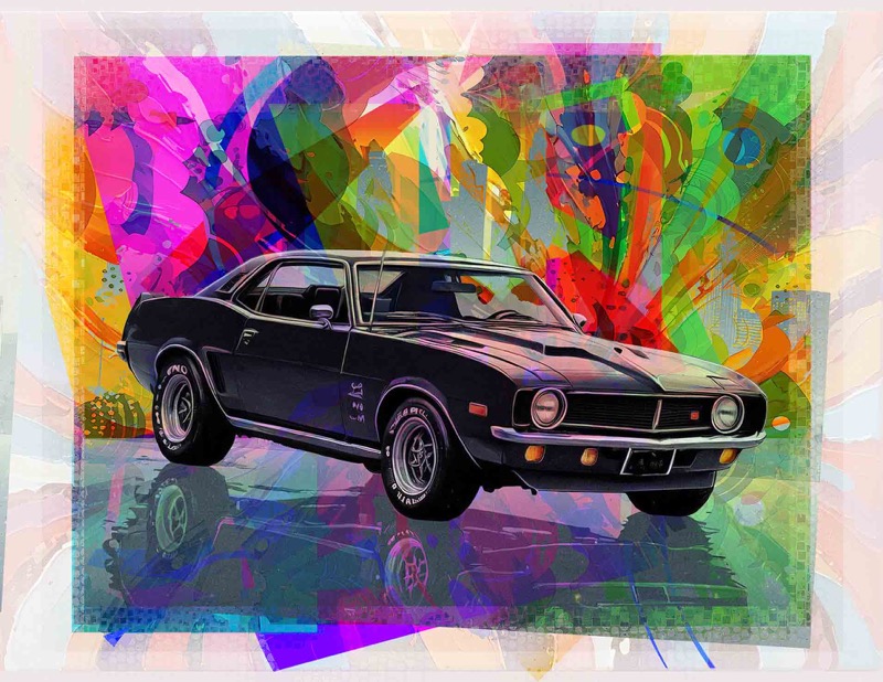 Pop art car 01