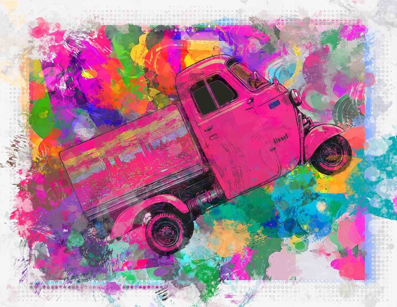 Pop art car 06