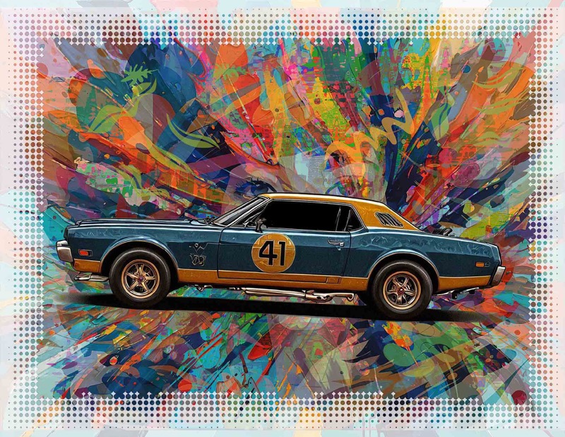 Pop art car 08