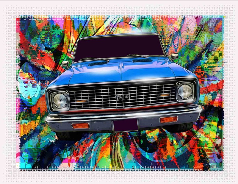 Pop art car 12