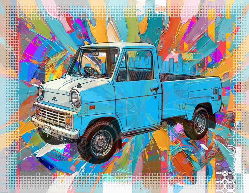 Pop art car 16