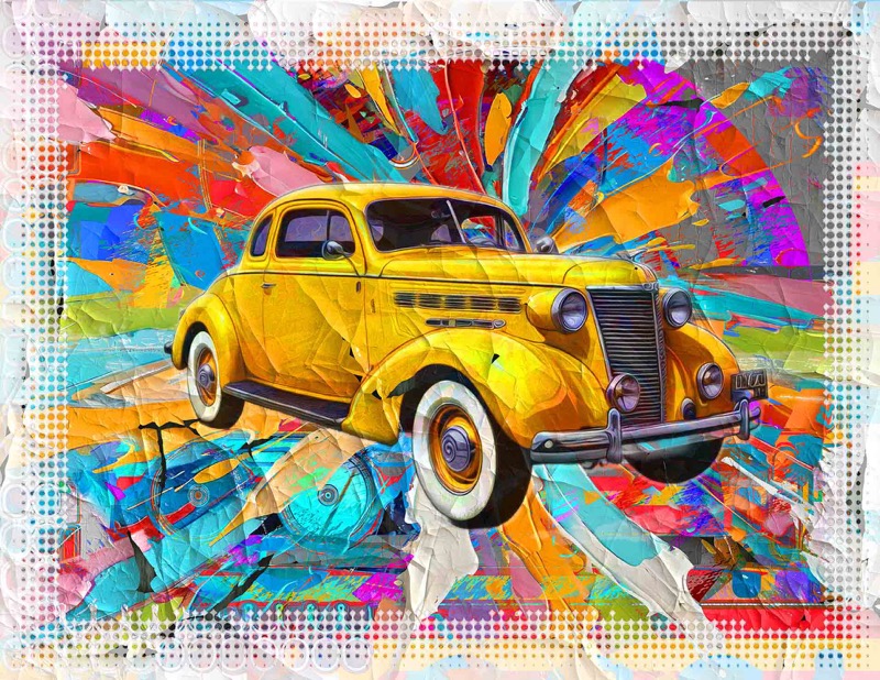 Pop art car 21