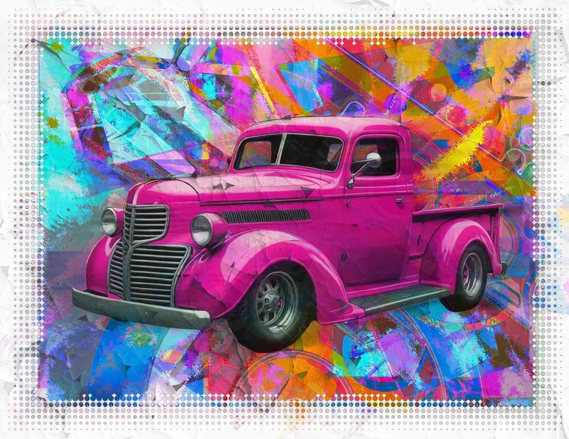 Pop art car 25