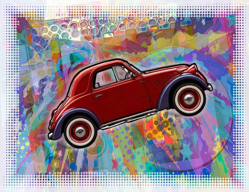 Pop art car 32