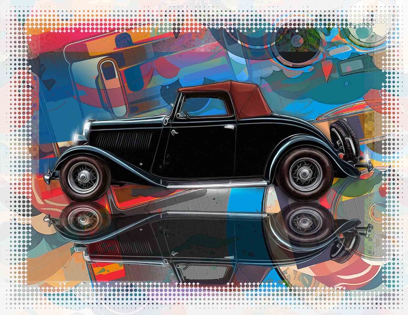 Pop art car 35