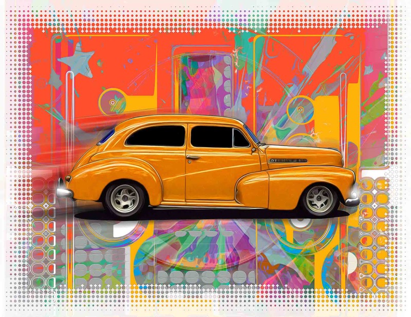 Pop art car 36