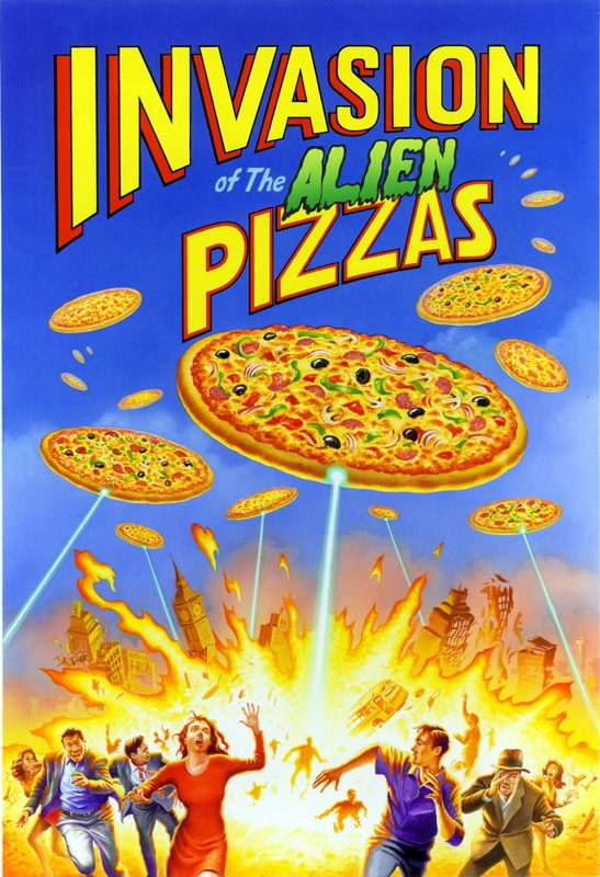 Invasion of the Alien Pizzas