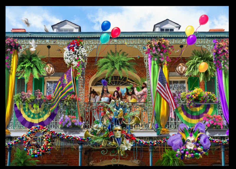 Mardi Gras Balcony