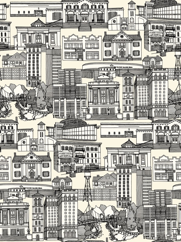 Greenville SC toile