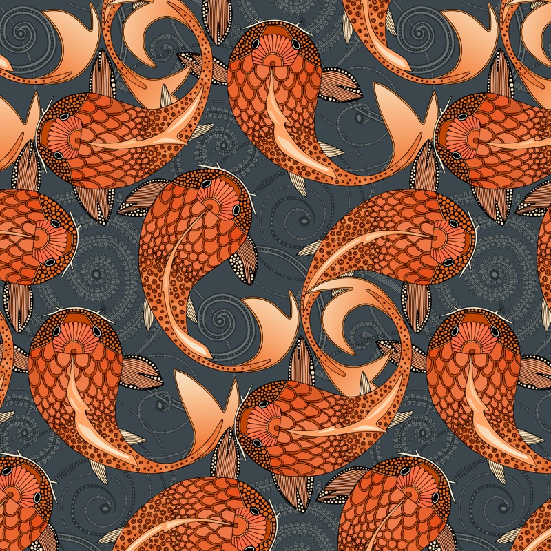 Paisley fish