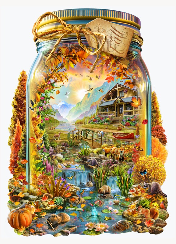 Autumn Jar Paradise