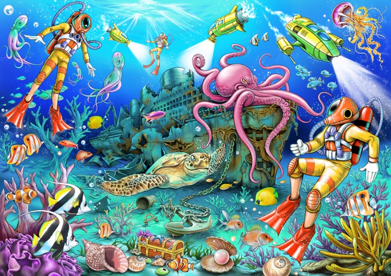 Underwater excavation