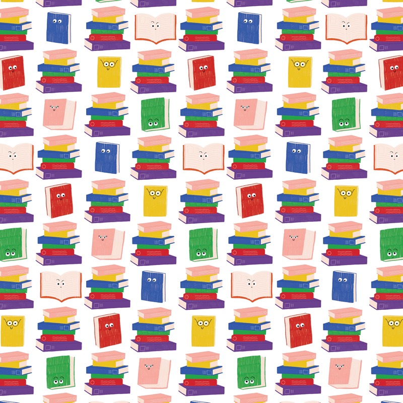 School Books Pattern