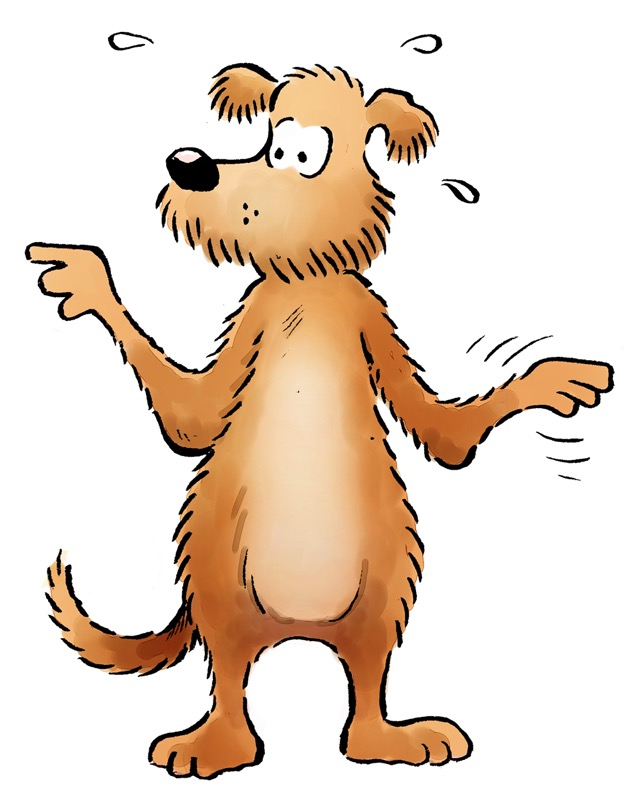 Peering through window