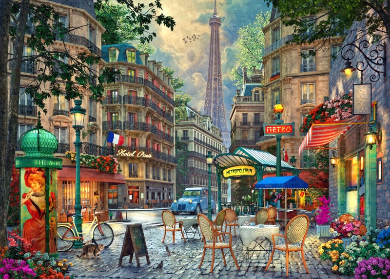 Paris after the rain