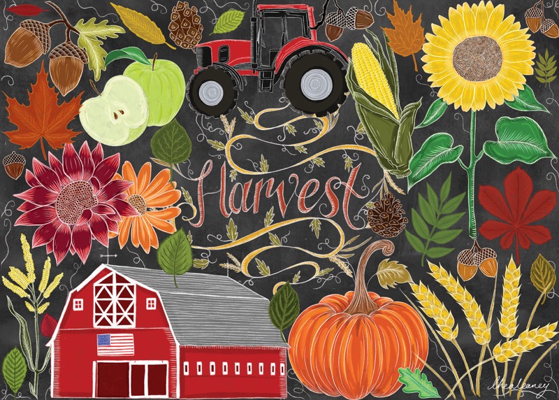 Harvest Chalk board