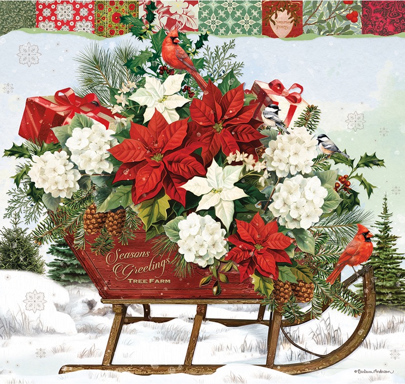 #1050 Frosty Flowers