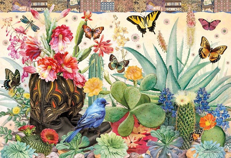 #1061 Succulent Garden