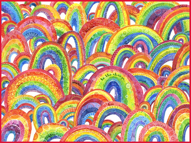 Be the Change Rainbows