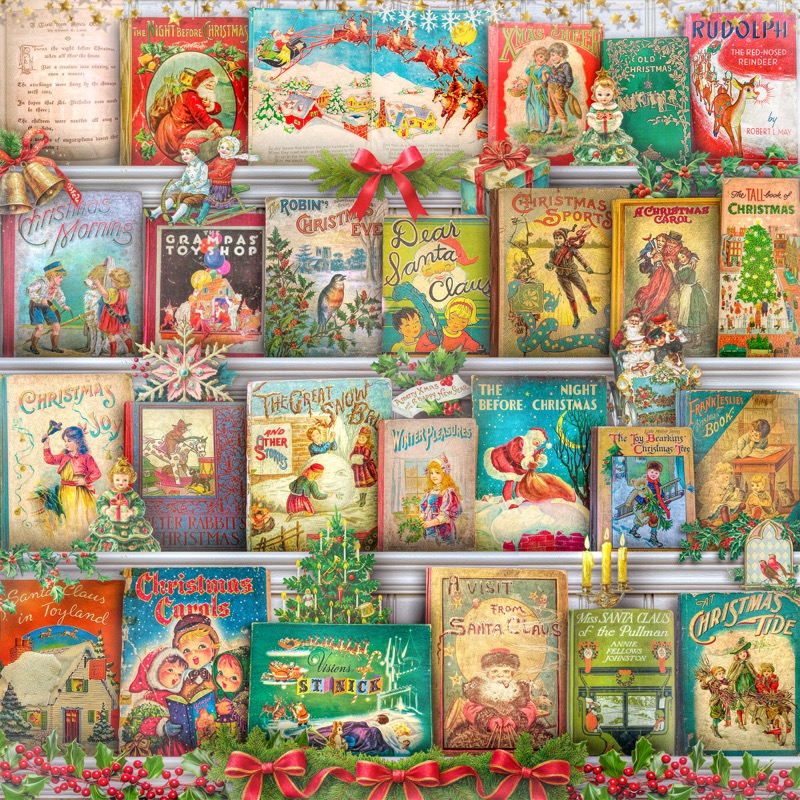 Christmas Advent Shelf