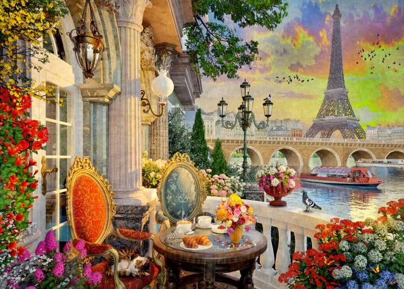 Paris Morning Terrace