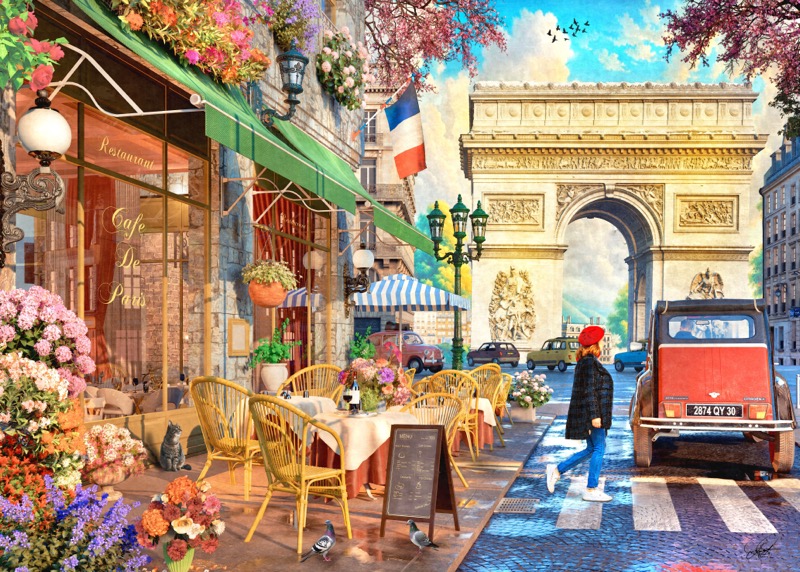 Cafe Paris Afternoon