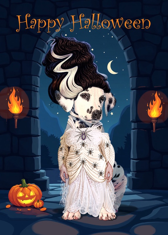 Halloween Pets Bride