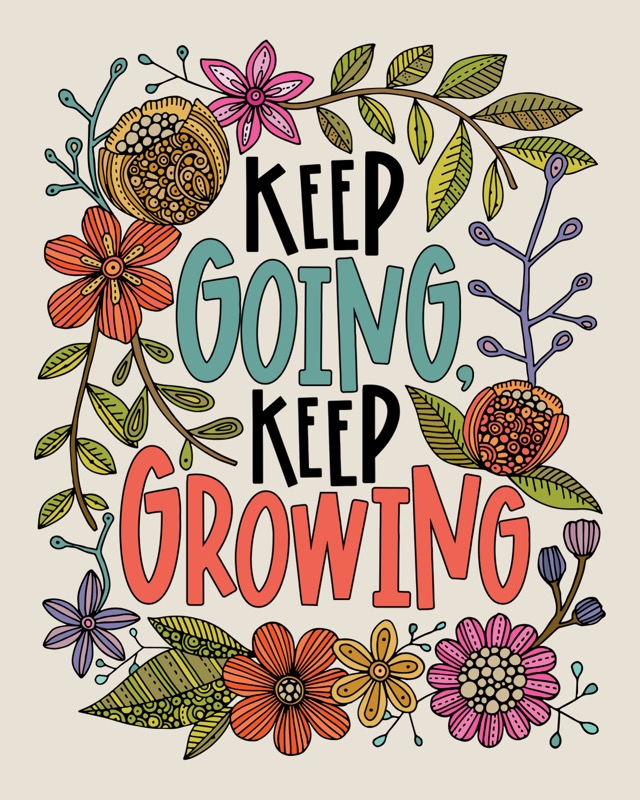 Keep Going Keep Growing
