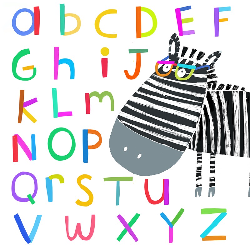 Cow Dots Alphabet