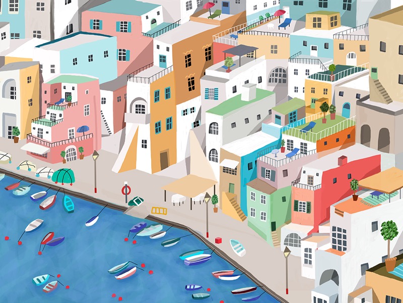 Sunny Seaside Village