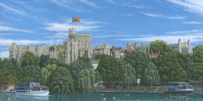 Windsor Castle From the Eton Bank