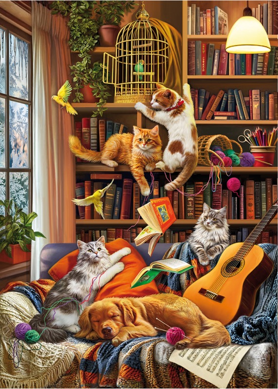 Cozy Winter Mischief