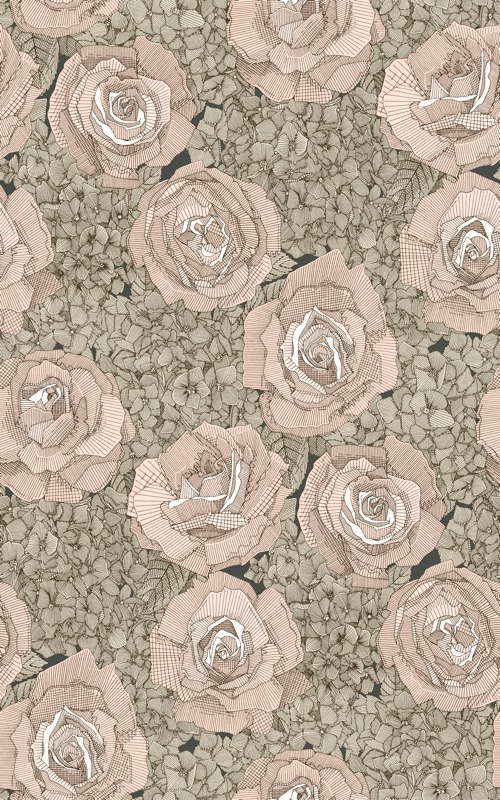 rose hydrangea floral