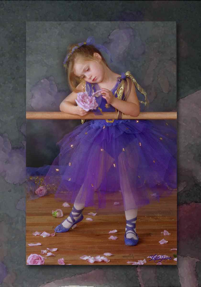 Purple Ballerina