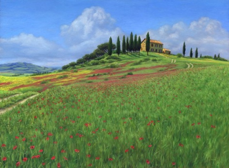 Tuscan Hill Farmhouse